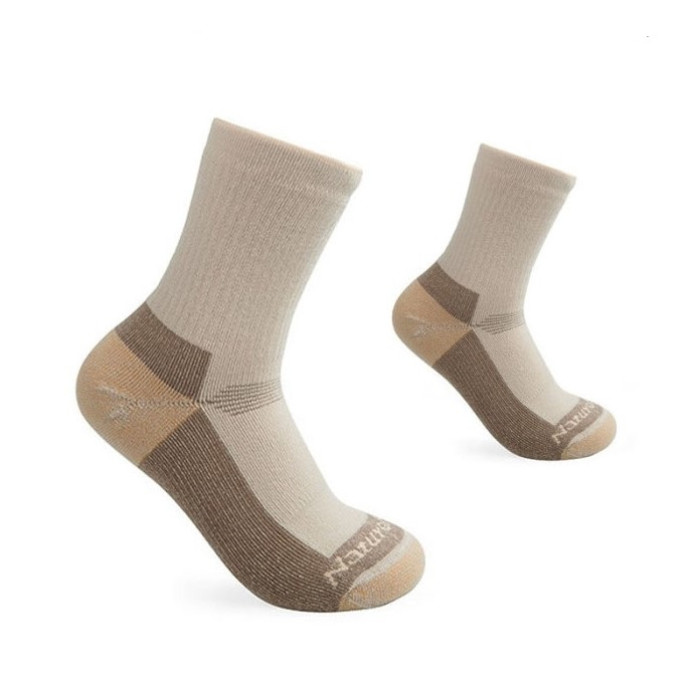 Шкарпетки з мериноса Naturehike розмір 40-43 колір бежевий (NH22WZ002)