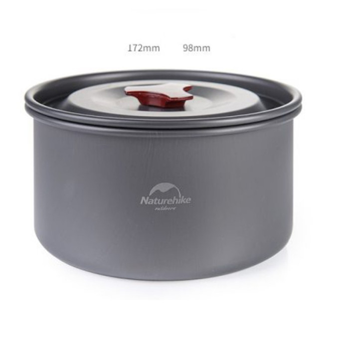 Казанок туристичний 1,5 л Naturehike (NH15T203-G)