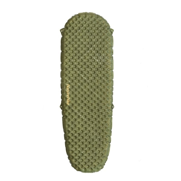 Надувний килимок Naturehike R Value: 3,5 розмір: 183 х 58 см зелений (CNH22DZ018)
