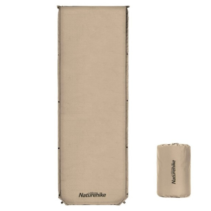 Килимок самонадувний Naturehike D03 колір бежевий (NH20DZ003)
