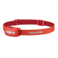 Ліхтар налобний Naturehike з вбудованим акумулятором помаранчевий  (NH18T005-F)