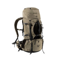 Рюкзак туристичний Naturehike 70 л + 5 л, світло-коричневий (NH70B070-B)