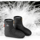 Зимові пухові шкарпетки-чуні Naturehike розмір 40-44, чорні (NH18S023-T)