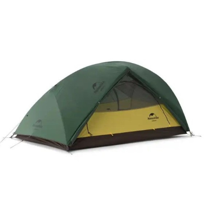 Двомісний намет Naturehike Star River 2 поліестер 210T зелений (NH17T012-T)