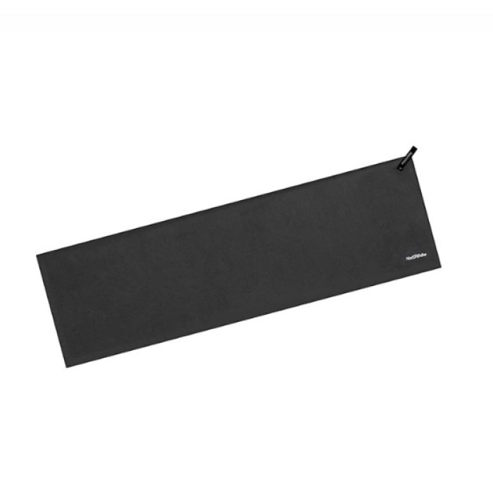 Рушник туристичний Naturehike 100 х 30 см чорний (NH20FS009)