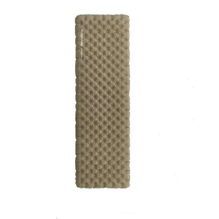 Надувний килимок Naturehike R-Value: 3,2 розмір: 186 х 64 х 8 см коричневий (CNK2450WS012)