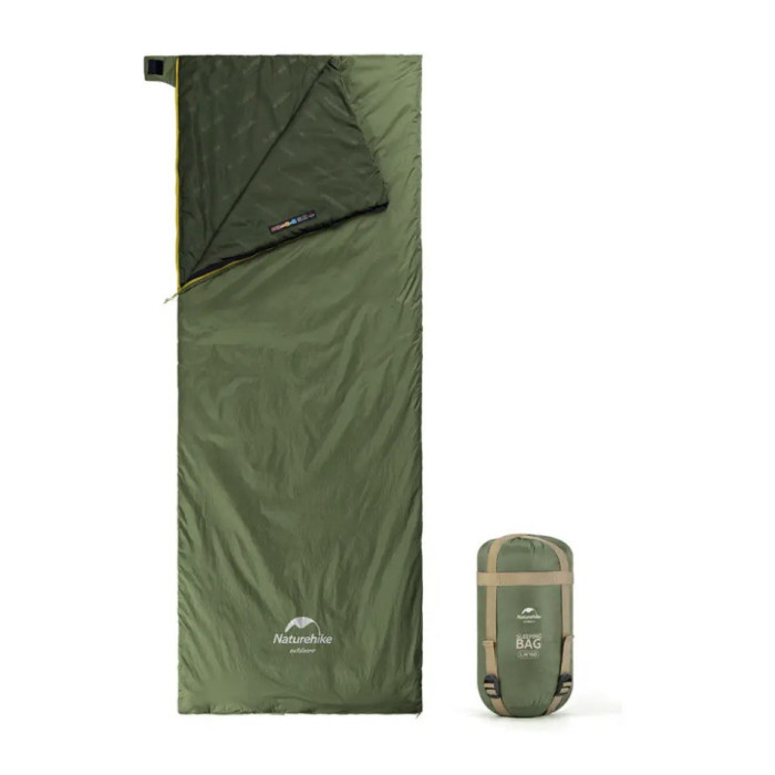 Спальник Naturehike LW180 Mini розмір XL зелений (NH21MSD04)