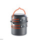 Набір туристичного посуду Updated Naturehike (NH18T018-G)