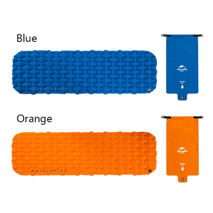 Надувний килимок Naturehike, помаранчевий (NH19Z032-P)