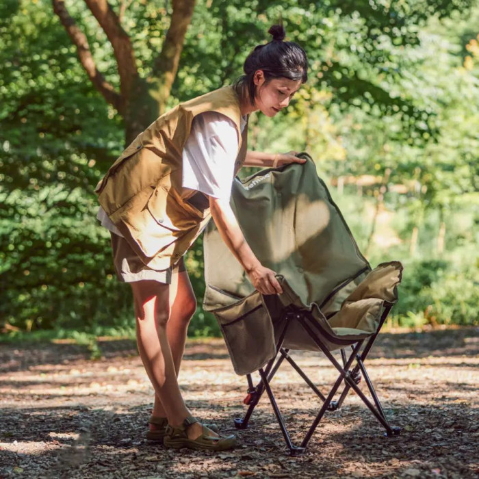 Розкладне крісло Naturehike чорне (CNK2450JJ020)