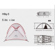 Тримісний намет Naturehike Hiby 20D нейлон сірий (NH18К240-Р)