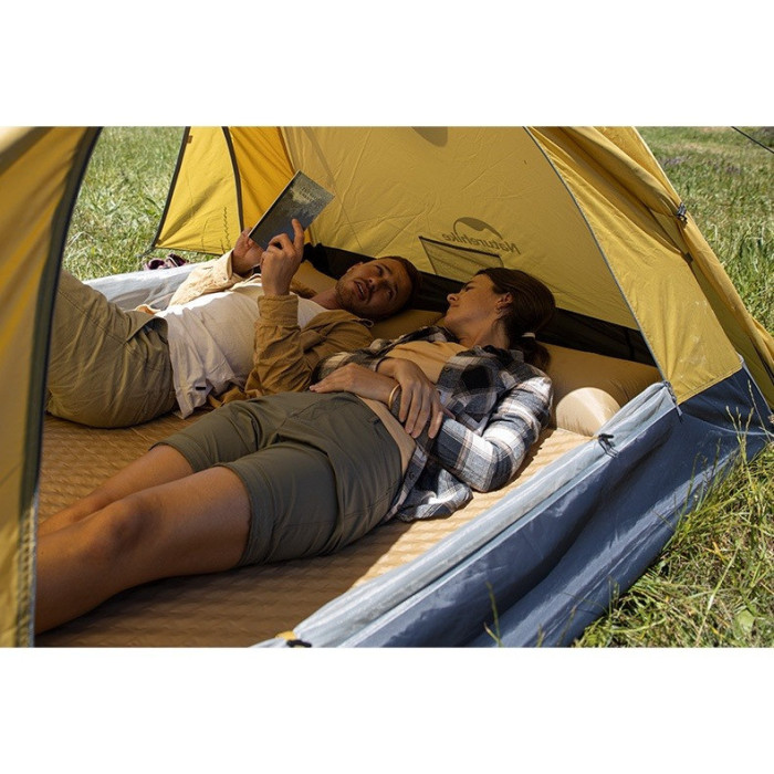 Двомісний намет Naturehike P-Series, жовтий 210T поліестер NH18Z022-P