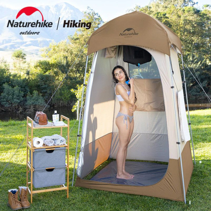 Душовий намет Naturehike, коричневий NH21ZP005