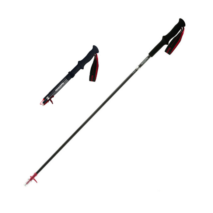Трекінгова палиця Naturehike ST07 NH18D010-Z, 99-115 см, бордова