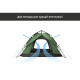 Чотиримісний намет Naturehike автоматичний, темно-зелений NH21ZP008