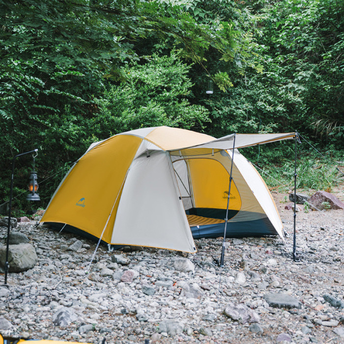 Двомісний намет Naturehike, жовтий CNK2300ZP024