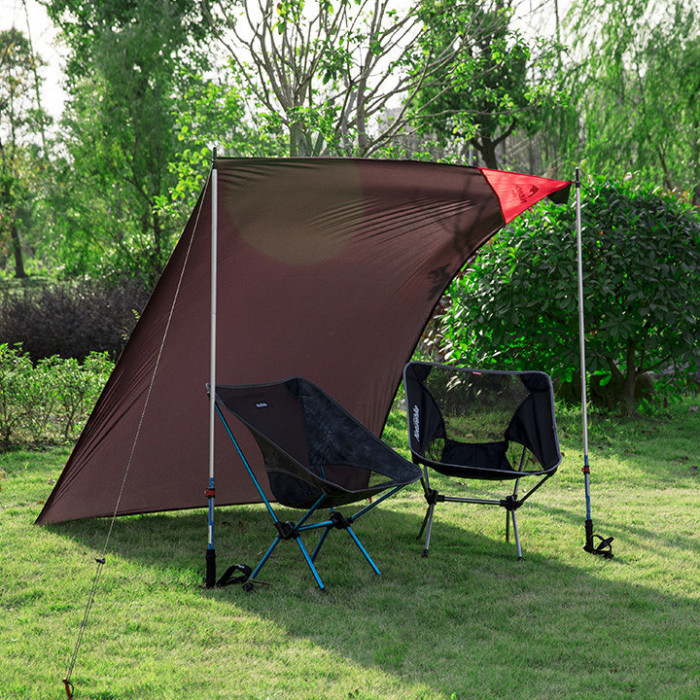 Килимок для пікніка водостійкий надлегкий Naturehike Moisture Picnic Mat NH17D050-B, 145x100 см, чорний