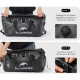Водонепроникна дорожня сумка Naturehike CNK2450XB015, 60 л, чорна
