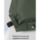 Матрац з подушкою ортопедичний одномісний Naturehike CNK2450WS020, самонадувний, 200х63х10 см, темно-зелений