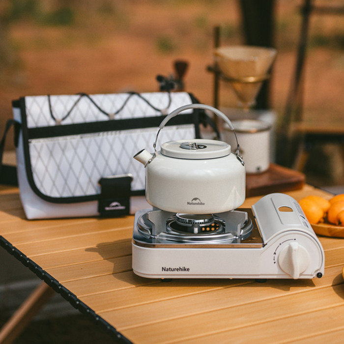 Пальник газовий Naturehike CNK2350CF016, білий