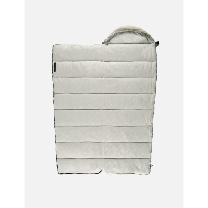 Спальний мішок з капюшоном із звичайним мішком для зберігання Naturehike M300 CNK2350WS023, сірий, правий