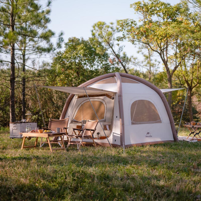 Надувний намет Naturehike, бежевий CNH23ZP12002