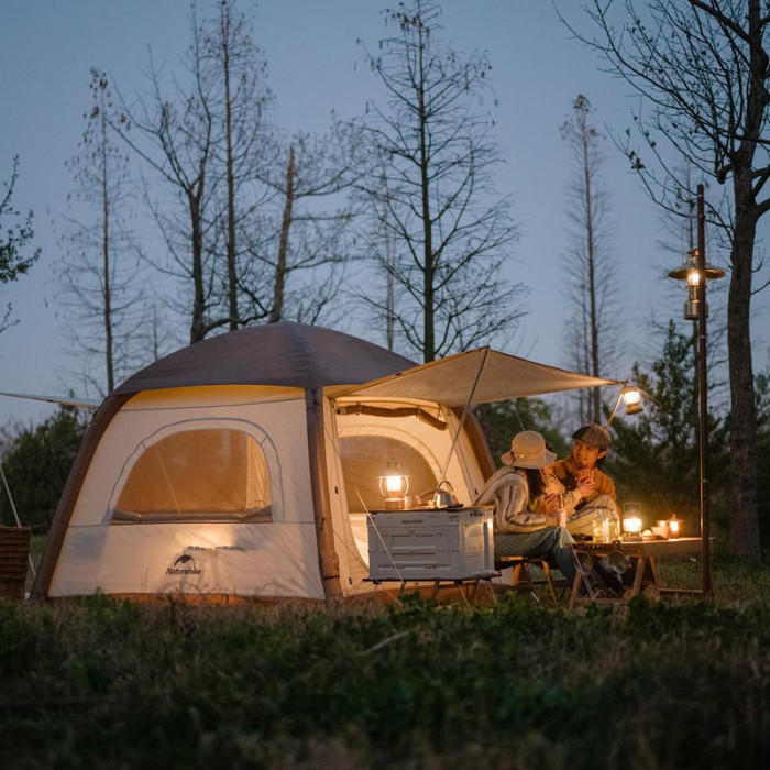 Надувний намет Naturehike, бежевий CNH23ZP12002