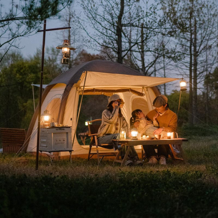 Надувний намет Naturehike, бежевий CNH23ZP12002