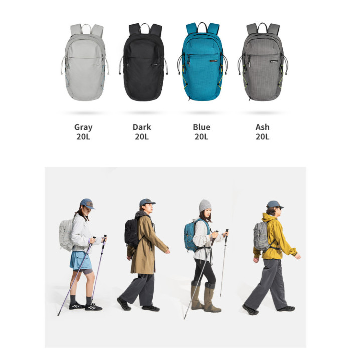 Рюкзак туристичний Naturehike CNK2450XB023, 20 л, синій