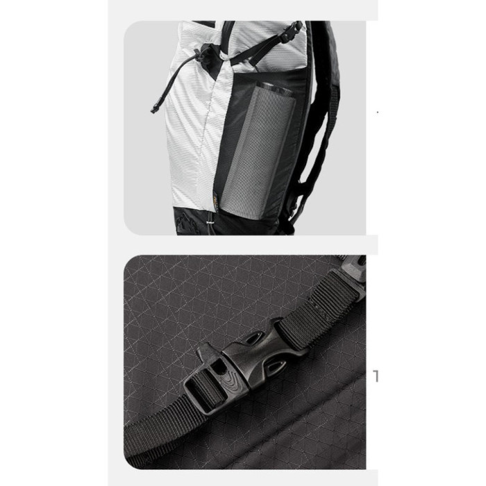 Рюкзак ультралегкий Naturehike CNK2300BB012, 15 л, білий