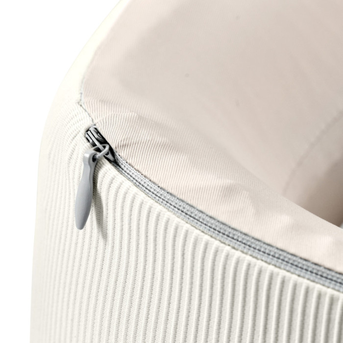 Подушка бавовняна для шиї, з пам'яттю Naturehike CNK2450WS019, сіра