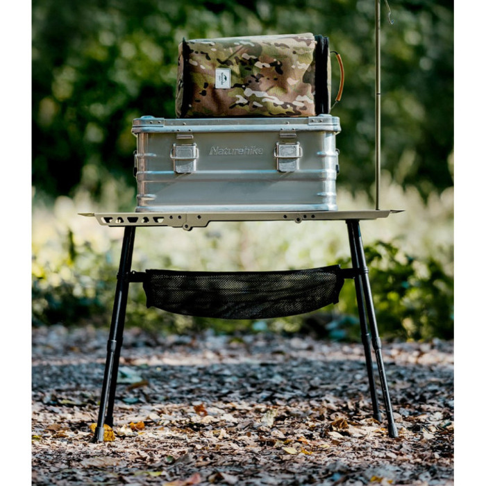 Складаний стіл Naturehike CNK2450JJ025, 60х40 см, алюміній, оливковий