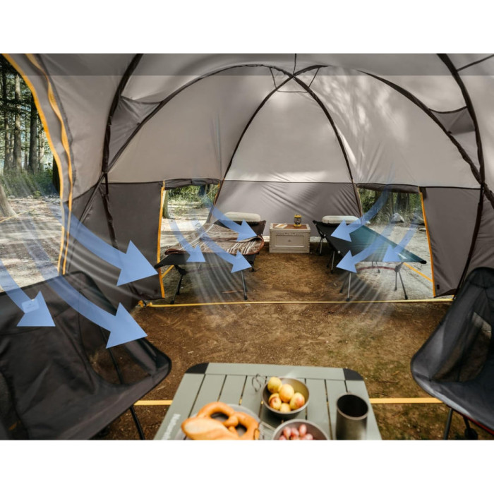 Шестимісний намет Naturehike, KOTA 6, світло-коричневий CNK2450WS031