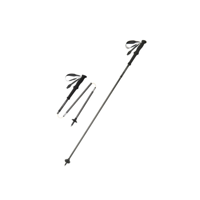 Трекінгова палиця Naturehike CNK2450DS017, 35-110 см, чорна