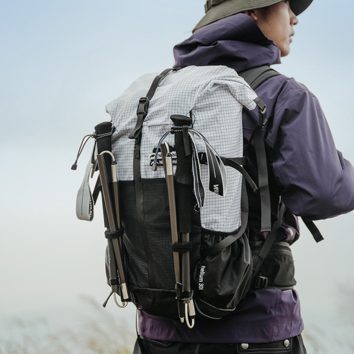 Трекінгова палиця Naturehike CNK2450DS017, 110 см, сіра