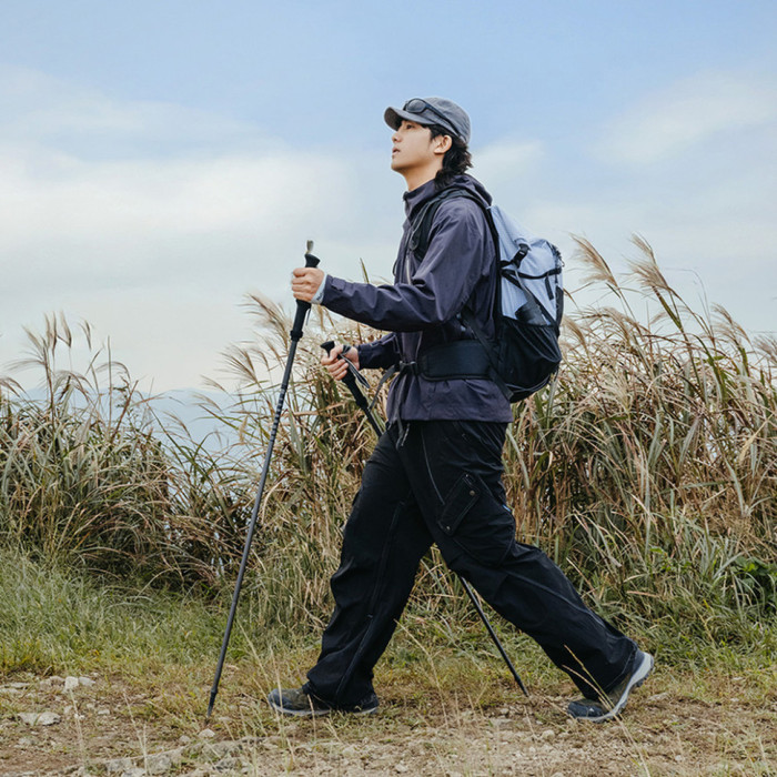 Трекінгова палиця Naturehike CNK2450DS017, 110 см, сіра