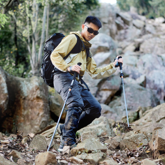 Трекінгова палиця Naturehike CNK2450DS012, 115-135 см, синя