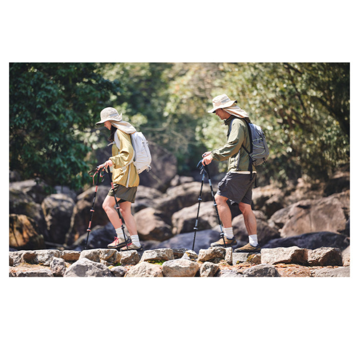 Трекінгова палиця Naturehike CNK2550DS012, 61-125 см, синя