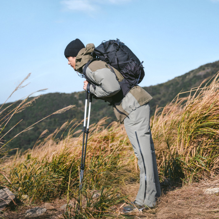 Трекінгова палиця 3-секційна Naturehike ST06 NH17D006-D, 66-135 см, зелена