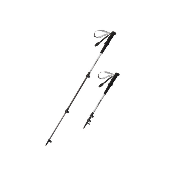 Трекінгова палиця 3-секційна Naturehike ST06 NH17D006-D, 66-135 см, біла