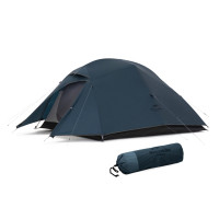 Тримісний намет Naturehike Cloud Up 3 UL, темно-синій NH18T030-T-T