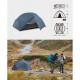 Двомісний намет ультралегкий Naturehike Mongar UL, темно-синій NH19M002-J