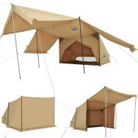 Одномісний намет із тентом Naturehike, коричневий CNK2450WS026