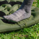 Матрац туристичний надувний двомісний Naturehike CNK2550WS019, 200х125х6.5 см, зелений із вбудованою помпою для надування