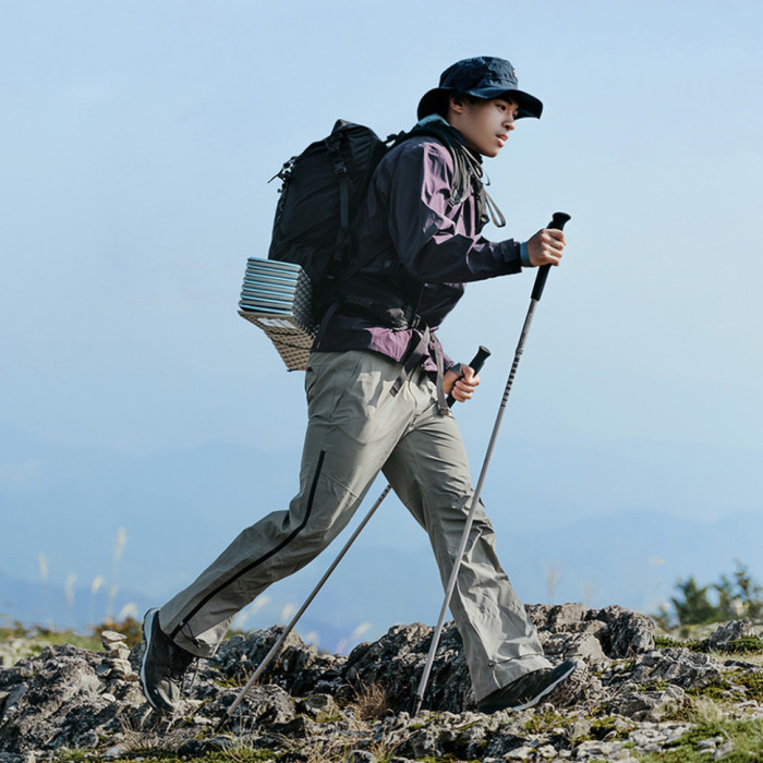 Трекінгова палиця Naturehike CNK2450DS016, 110 см, фіолетова