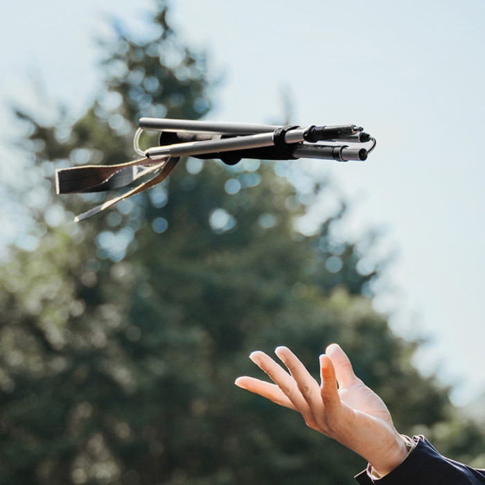 Трекінгова палиця Naturehike CNK2450DS016, 110 см, сіра