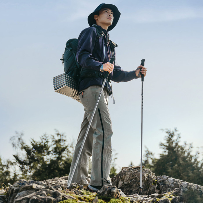 Трекінгова палиця Naturehike CNK2450DS016, 120 см, сіра