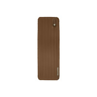 Матрац туристичний надувний одномісний  Naturehike CNK2450WS035, 198х68х9.5 см, коричневий із вбудованою помпою для надування