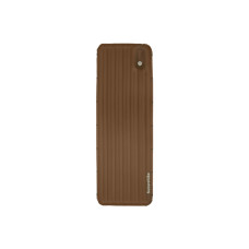 Матрац туристичний надувний одномісний  Naturehike CNK2450WS035, 198х68х9.5 см, коричневий із вбудованою помпою для надування