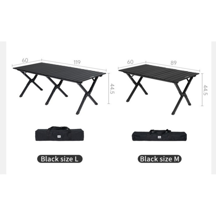 Складаний стіл Naturehike Star Jane T01 CNK2550JJ018, 89х60 см, вуглецева сталь, бежевий